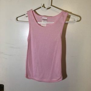 Pink plain tanktop